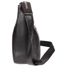 Load image into Gallery viewer, Sassora Genuine Premium Leather Black Medium Women Hobo Bag