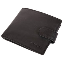 Load image into Gallery viewer, Sassora Genuine Leather Medium RFID Snap button Closure Wallet