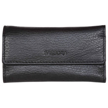 Load image into Gallery viewer, Sassora Genuine Leather Double Button Closure Key Case