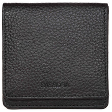 Load image into Gallery viewer, Sassora Genuine Leather Small Black RFID Protected Women Wallet
