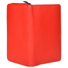 Load image into Gallery viewer, Sassora Genuine Premium Leather Women Red RFID Protected Purse