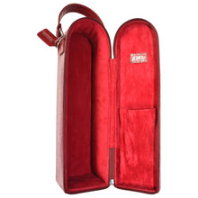 Load image into Gallery viewer, Sassora Genuine Premium Leather Unisex Single Wine Carrier Bag