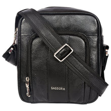 Load image into Gallery viewer, Sassora Premium Leather Small Everyday Use Sling Crossbody Bag
