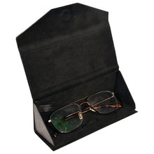 Load image into Gallery viewer, Sassora Genuine Leather Unisex Foldable Spectacle / Sunglass Case