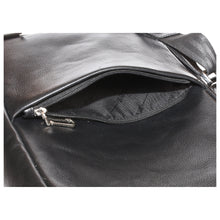 Load image into Gallery viewer, Sassora Genuine Leather Unisex Medium Backpack