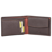 Load image into Gallery viewer, Sassora Genuine Smooth Leather Men&#39;s RFID Large Wallet