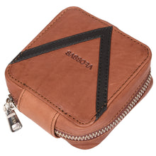 Load image into Gallery viewer, Sassora Premium Leather Unisex Small Travel Pouch