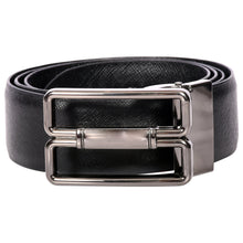 Load image into Gallery viewer, Sassora Pure Leather Reversible Detachable Buckle Belt
