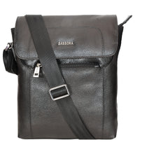 Load image into Gallery viewer, Sassora Genuine Leather Medium Men&#39;s Sling Bag