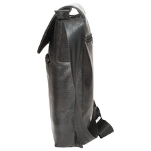 Load image into Gallery viewer, Sassora Genuine Leather Medium Black Men&#39;s Sling Bag