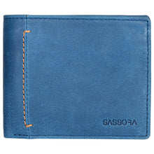 Load image into Gallery viewer, Sassora 100% Premium Leather RFID Bi-Fold Wallet
