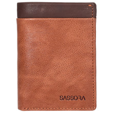 Load image into Gallery viewer, Sassora 100% Genuine Leather RFID Note Case