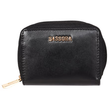 Load image into Gallery viewer, Sassora Genuine Leather RFID Business Card Holder
