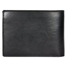 Load image into Gallery viewer, Sassora Genuine Leather Large RFID Black Men&#39;s Wallet