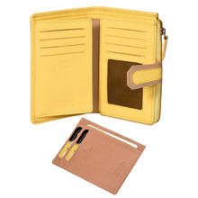 Load image into Gallery viewer, Sassora Genuine Leather RFID Wallet &amp; Slim Card Holder Gift Combo Set for Women (Pack Of 2)