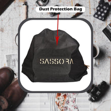 Load image into Gallery viewer, Sassora Genuine Expensive Premium Leather Men&#39;s Large Day Out Backpack