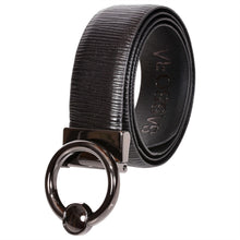 Load image into Gallery viewer, Sassora Premium Leather Women Reversible Round Shape Belt
