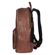 Load image into Gallery viewer, Sassora Premium Leather 16" Laptop Backpack for Men's