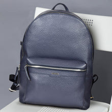 Load image into Gallery viewer, Sassora Premium Leather Men's 16" Laptop Backpack