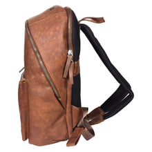 Load image into Gallery viewer, Sassora Premium Genuine Leather 15 Inch Laptop Backpack For Men's