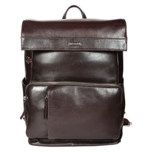 Load image into Gallery viewer, Sassora Premium Genuine Leather 15.5 Inch Laptop Backpack for Men