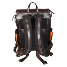 Load image into Gallery viewer, Sassora Premium Genuine Leather 15.5 Inch Laptop Backpack for Men