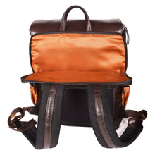Load image into Gallery viewer, Sassora Premium Genuine Leather 15.5 Inch Laptop Backpack for Men