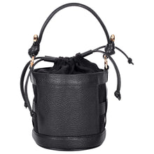 Load image into Gallery viewer, Sassora Premium Leather Stylish Small Women Bucket Bag
