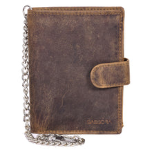 Load image into Gallery viewer, Sassora Genuine Leather RFID Blocking Wallet for Men