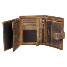 Load image into Gallery viewer, Sassora Genuine Leather RFID Blocking Wallet for Men