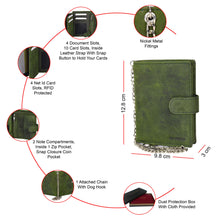 Load image into Gallery viewer, Sassora Genuine Leather RFID Blocking Wallet for Men