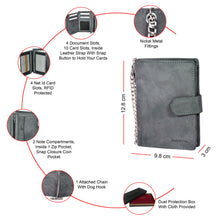 Load image into Gallery viewer, Sassora Genuine Leather RFID Blocking Wallet for Men