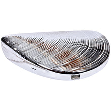 Load image into Gallery viewer, Sassora Metallic Seashell Frame Clutch for Women with Detachable Chain Strap