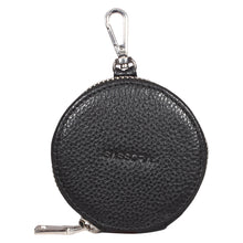 Load image into Gallery viewer, Sassora Premium Leather Women Round Shape Small accessories Pouch