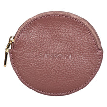 Load image into Gallery viewer, Sassora Premium Leather Slim Small jewellery Pouch
