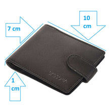 Load image into Gallery viewer, Sassora Casual, Formal Black Genuine Leather RFID Business Card Holder
