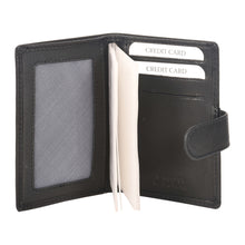 Load image into Gallery viewer, Sassora Unisex Casual, Formal Black Genuine Leather RFID Card Holder
