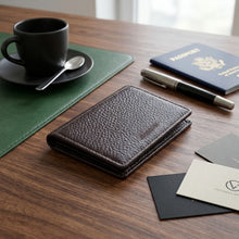 Load image into Gallery viewer, Sassora Premium Leather Slim Small Card Holder For Men And Women