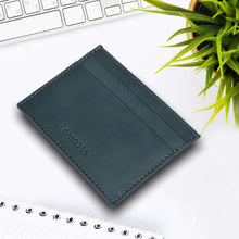 Load image into Gallery viewer, Sassora Premium Leather Slimmest RFID Pocket Friendly Card Holder
