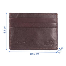 Load image into Gallery viewer, Sassora Premium Leather Slim Smart RFID Pocket Friendly Card Holder
