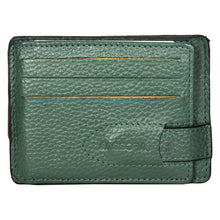 Load image into Gallery viewer, Sassora Genuine Leather RFID Card Holder Wallet for Men &amp; Women | 9 Card Slots, Flap Closure | Slim Wallet