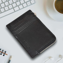 Load image into Gallery viewer, Sassora Premium Leather Small Unisex Card Holder
