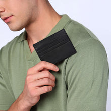 Load image into Gallery viewer, Sassora Premium Leather Unisex Pocket Friendly RFID Card Holder
