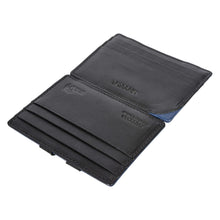 Load image into Gallery viewer, Sassora Premium Leather Unisex Magic Card Wallet
