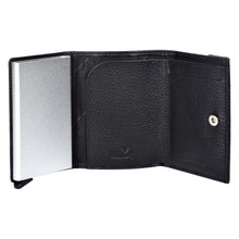 Load image into Gallery viewer, Sassora Premium Leather Unisex RFID Card Mechanism Holder Pop-up Card Holder
