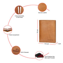 Load image into Gallery viewer, Sassora Premium Leather RFID Card Holder Wallet for Men
