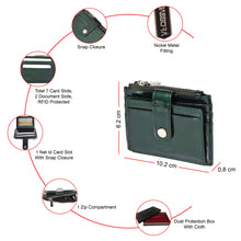 Load image into Gallery viewer, SASSORA Premium Patent Leather RFID Card Wallet
