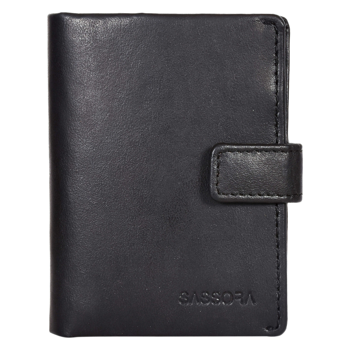 Sassora Premium Leather Unisex RFID Card Wallet
