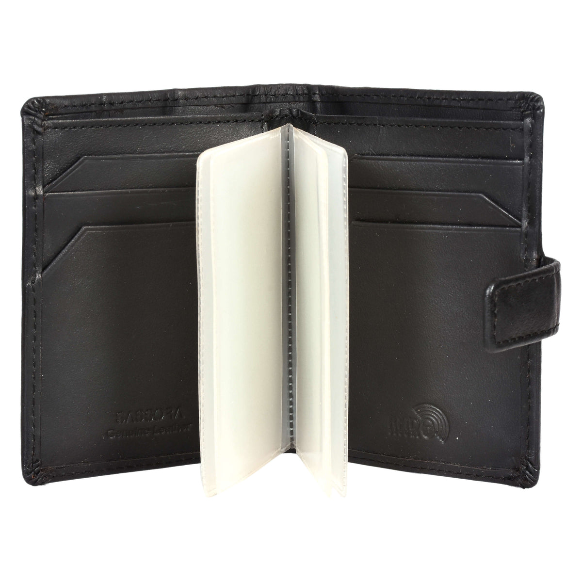 Sassora Premium Leather Unisex RFID Card Wallet