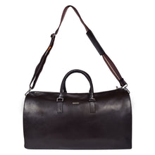 Load image into Gallery viewer, Sassora Premium Leather Unisex Large Duffle Bag For Travel